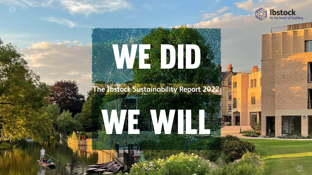 Ibstock plc（IBST）2022年可持续发展报告（英文版）