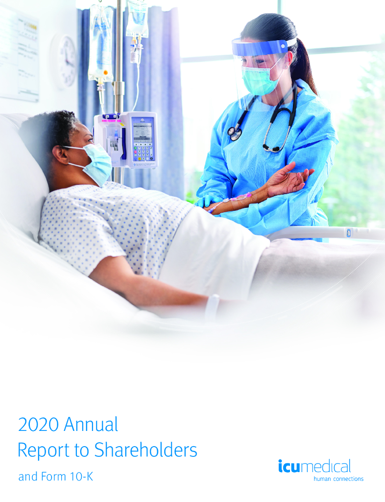 ICU Medical,Incorporated（ICUI）2020财年年度报告（英文版）
