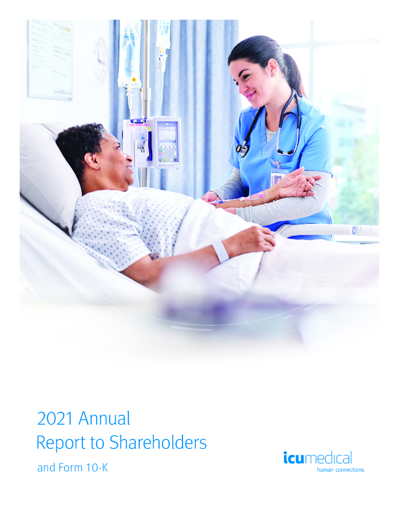 ICU Medical,Incorporated（ICUI）2021财年年度报告（英文版）