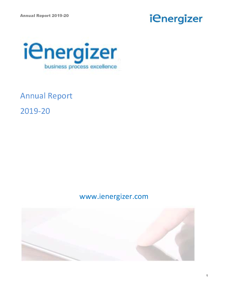 iEnergizer（IBPO）2020财年年度报告（英文版）