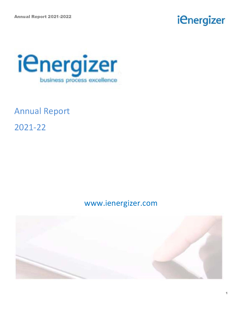 iEnergizer（IBPO）2022财年年度报告（英文版）