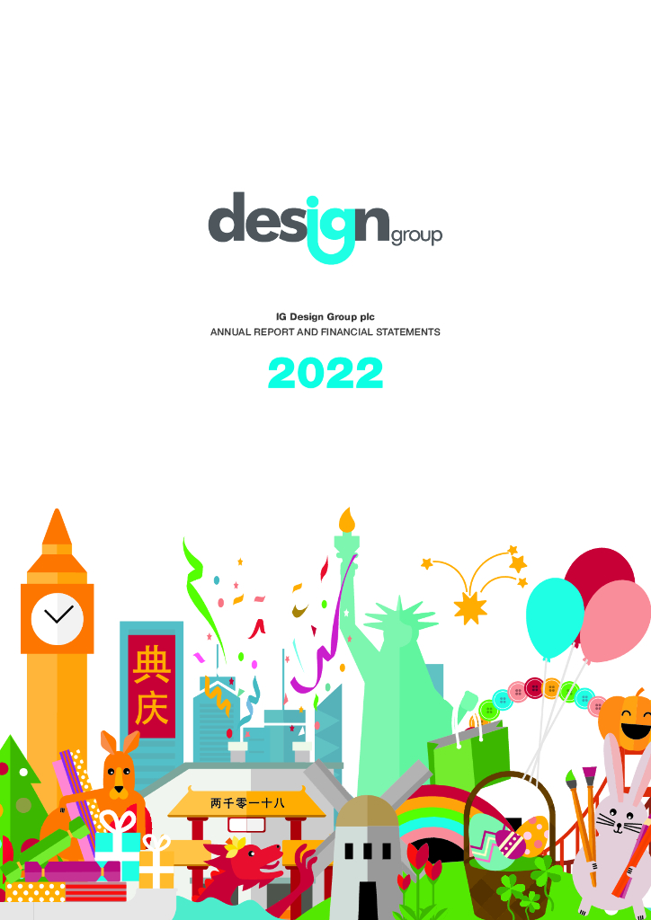IG Design Group Plc（IGR）2022财年年度报告（英文版）