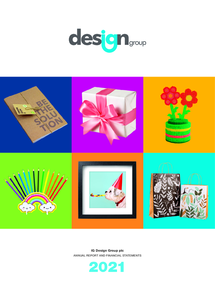 IG Design Group Plc（IGR）2021财年年度报告（英文版）