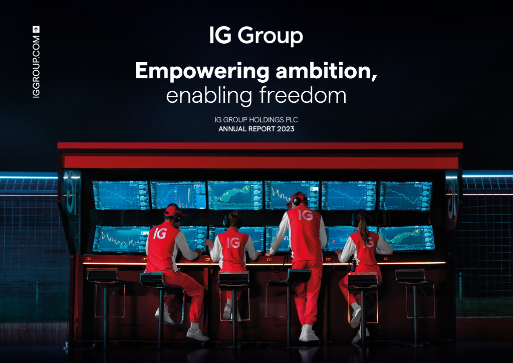 IG Group Holdings Plc（IGG）2023财年年度报告（英文版）
