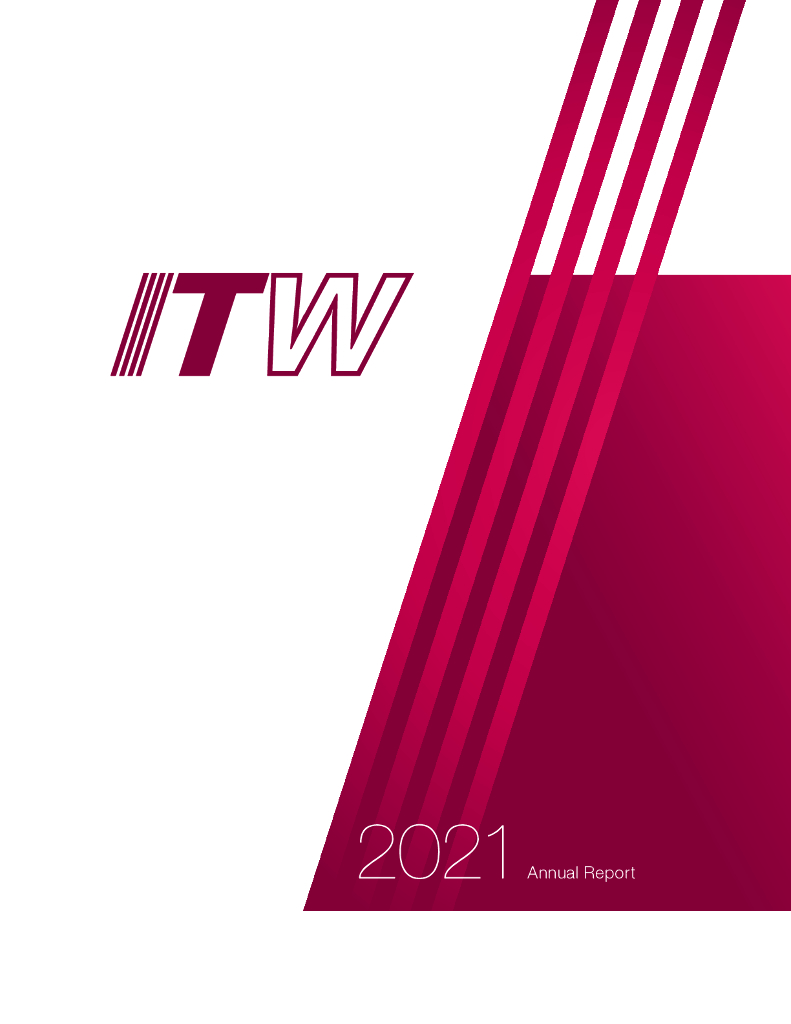 Illinois Tool Works（ITW）2021财年年度报告（英文版）
