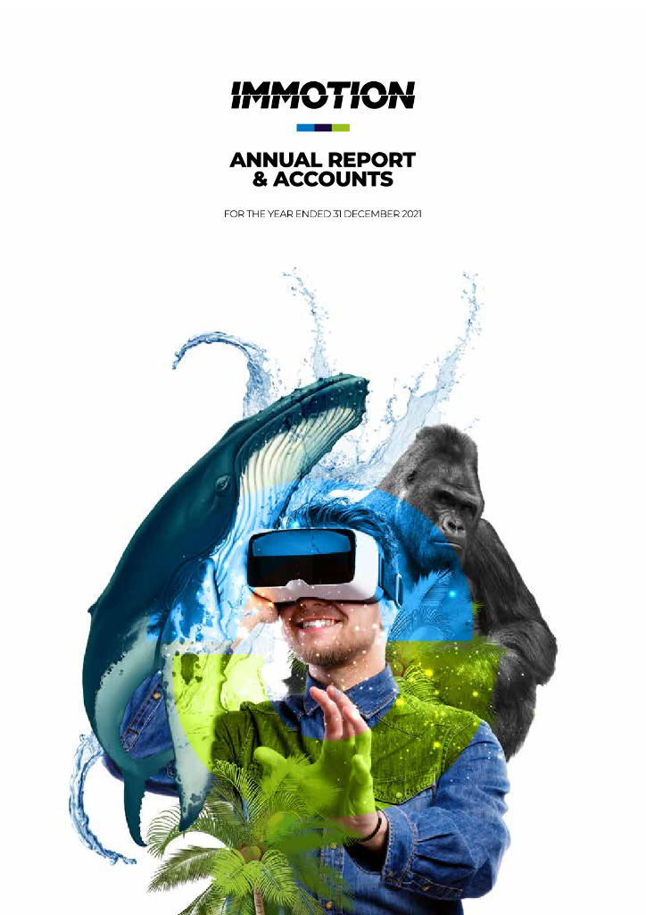 Immotion Group Plc（IMMO）2021财年年度报告（英文版）