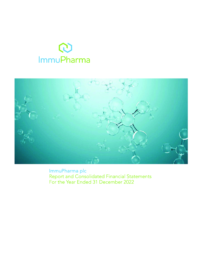 ImmuPharma-Plc（IMM）2022财年年度报告（英文版）