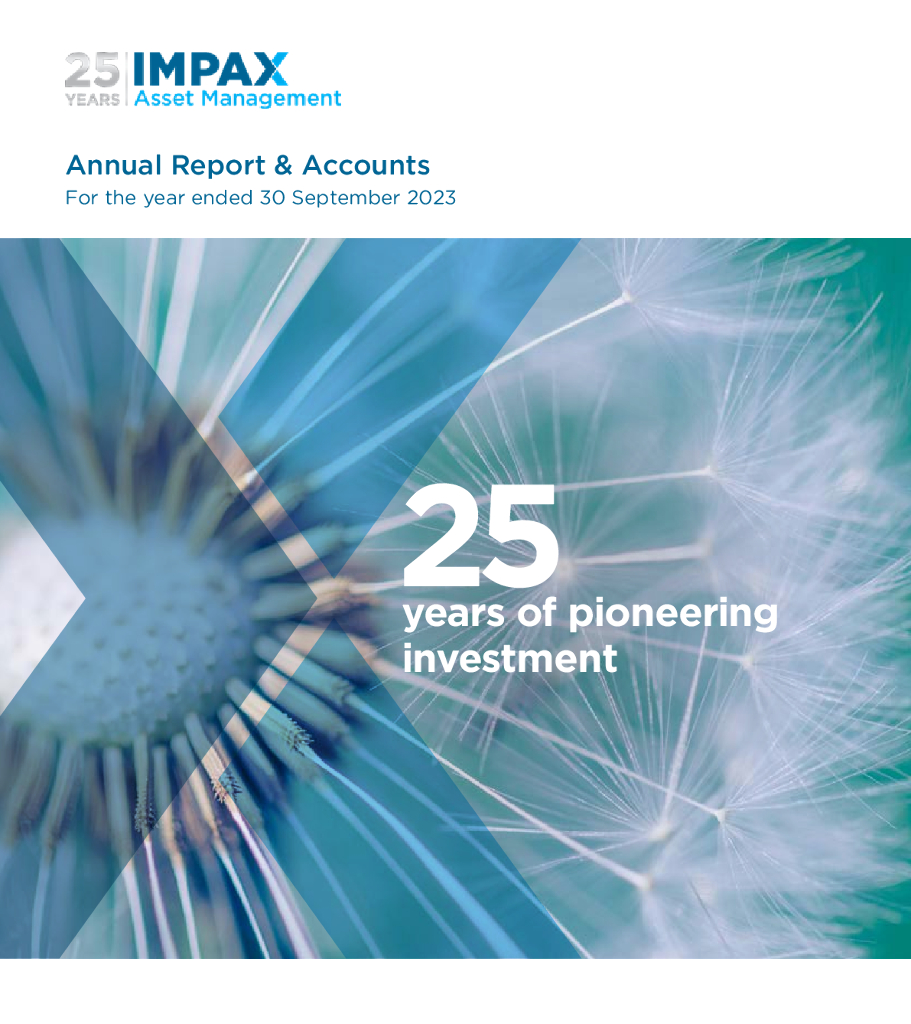 Impax Asset Management Group plc（IPX）2023财年年度报告（英文版）