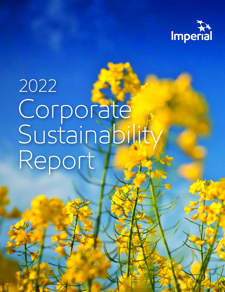 Imperial Oil Limited（IMO）2022年企业可持续报告（英文版）