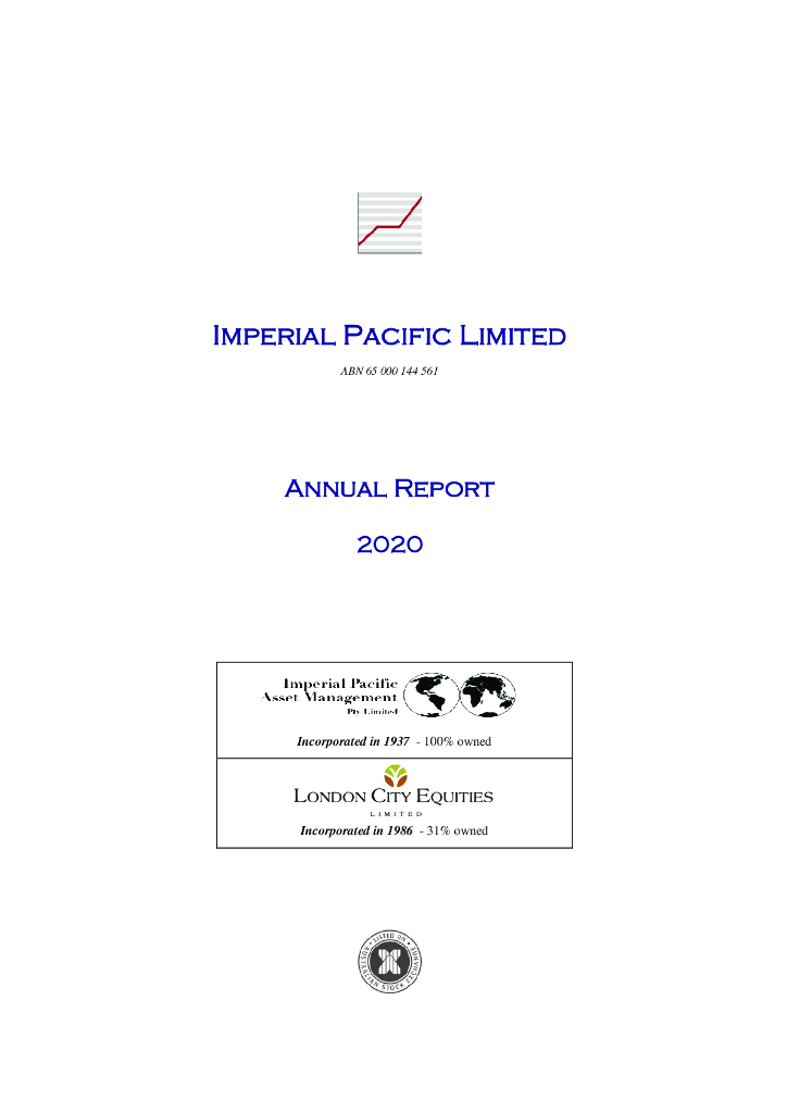 Imperial Pacific（IPC）2020财年年度报告（英文版）