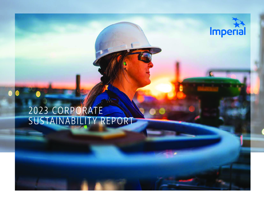 Imperial Oil Limited（IMO）2023年企业可持续报告（英文版）