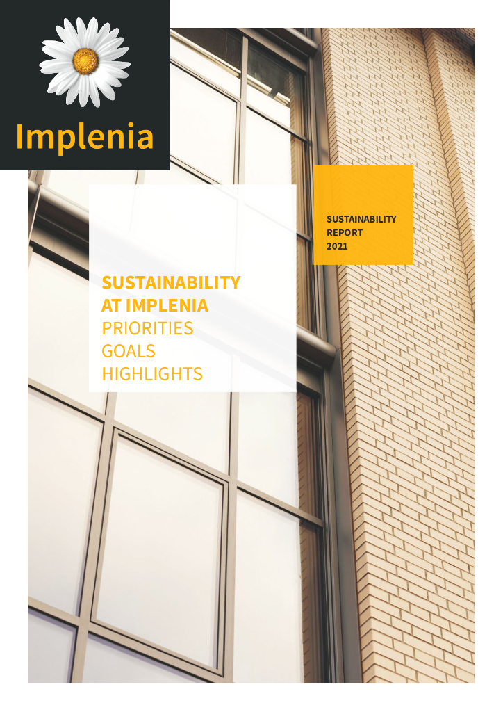 Implenia 2021年可持续发展报告（英文版）