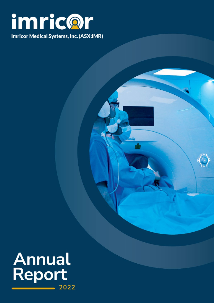 Imricor Medical Systems,Inc（IMR）2022财年年度报告（英文版）