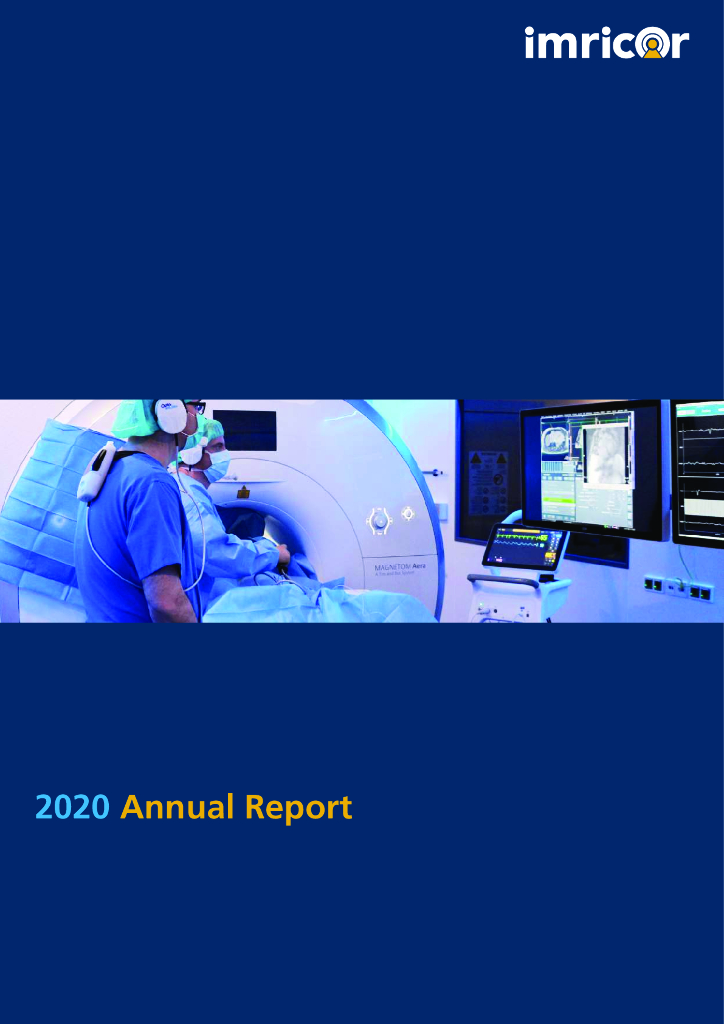 Imricor Medical Systems,Inc（IMR）2020财年年度报告（英文版）