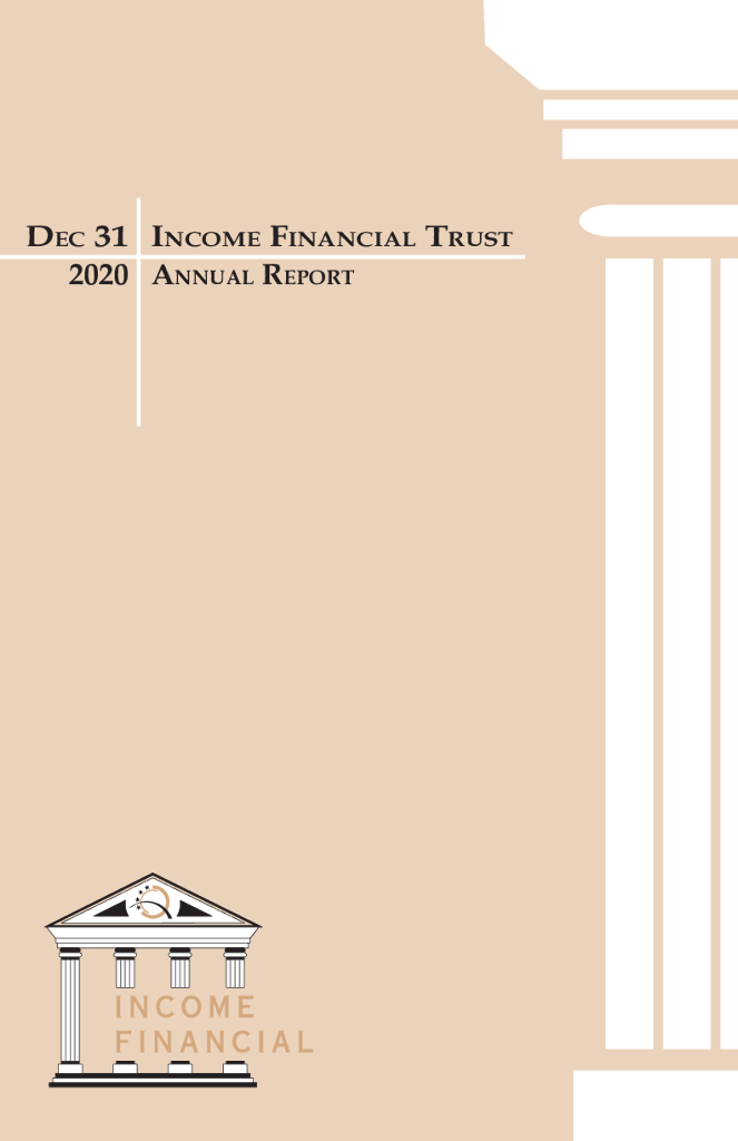 Income Financial Trust（INC）2020财年年度报告（英文版）