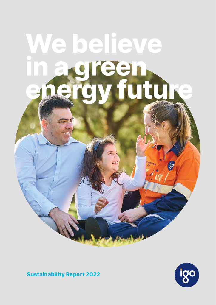 Independence Group NL（IGO）2022年可持续发展报告（英文版）