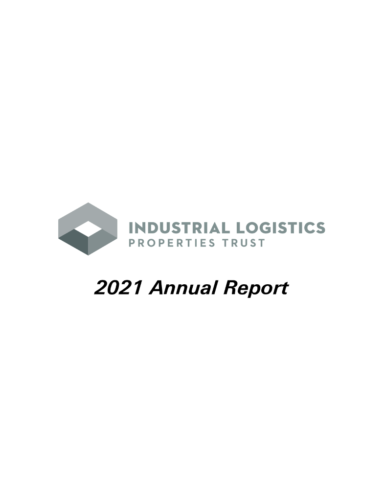 Industrial Logistics Properties Trust（ILPT）2021财年年度报告（英文版）