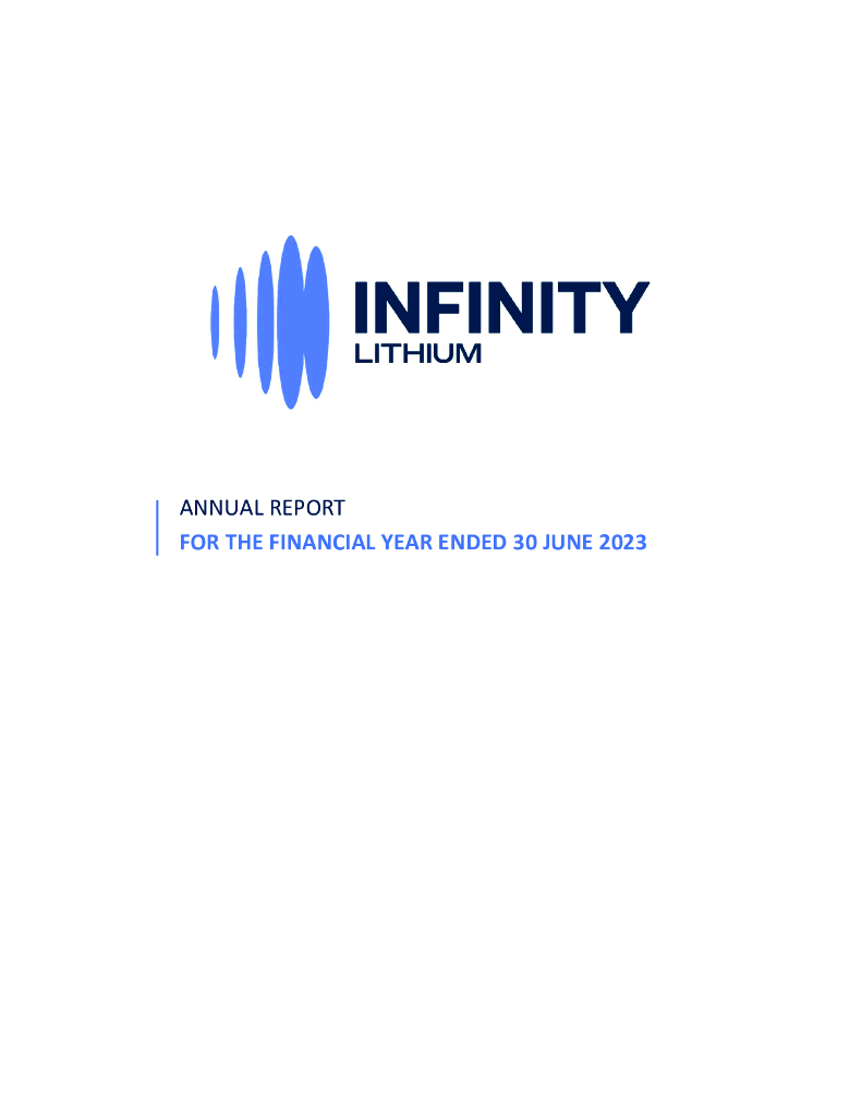 Infinity Lithium Corporation（INF）2023财年年度报告（英文版）