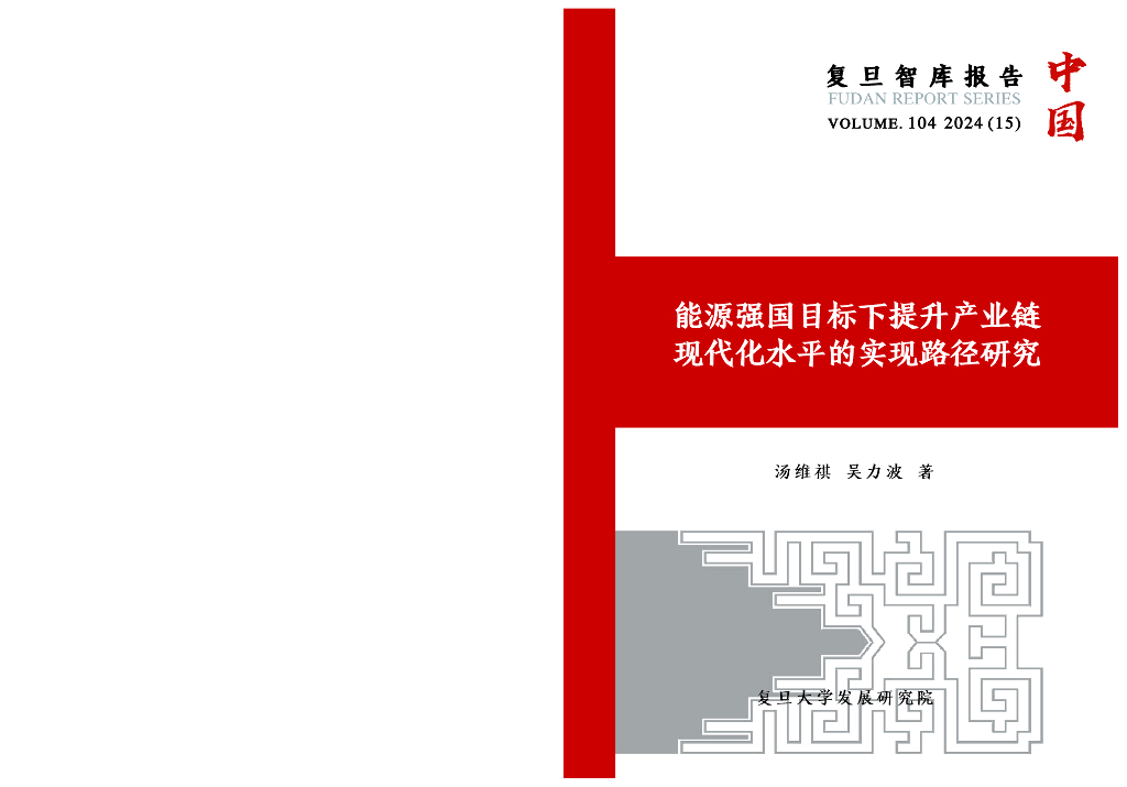 复旦智库：2024<em>能源</em>强国目标下提升产业链现代化水平的实现路径研究报告 海报
