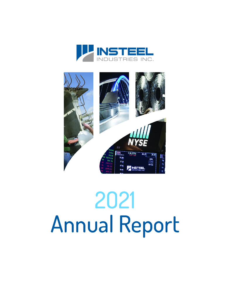 Insteel Industries Inc.（IIIN）2021财年年度报告（英文版）