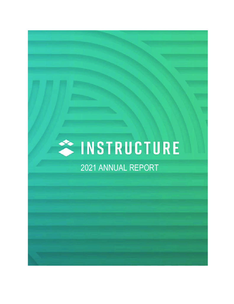 Instructure,Inc.（INST）2021财年年度报告（英文版）