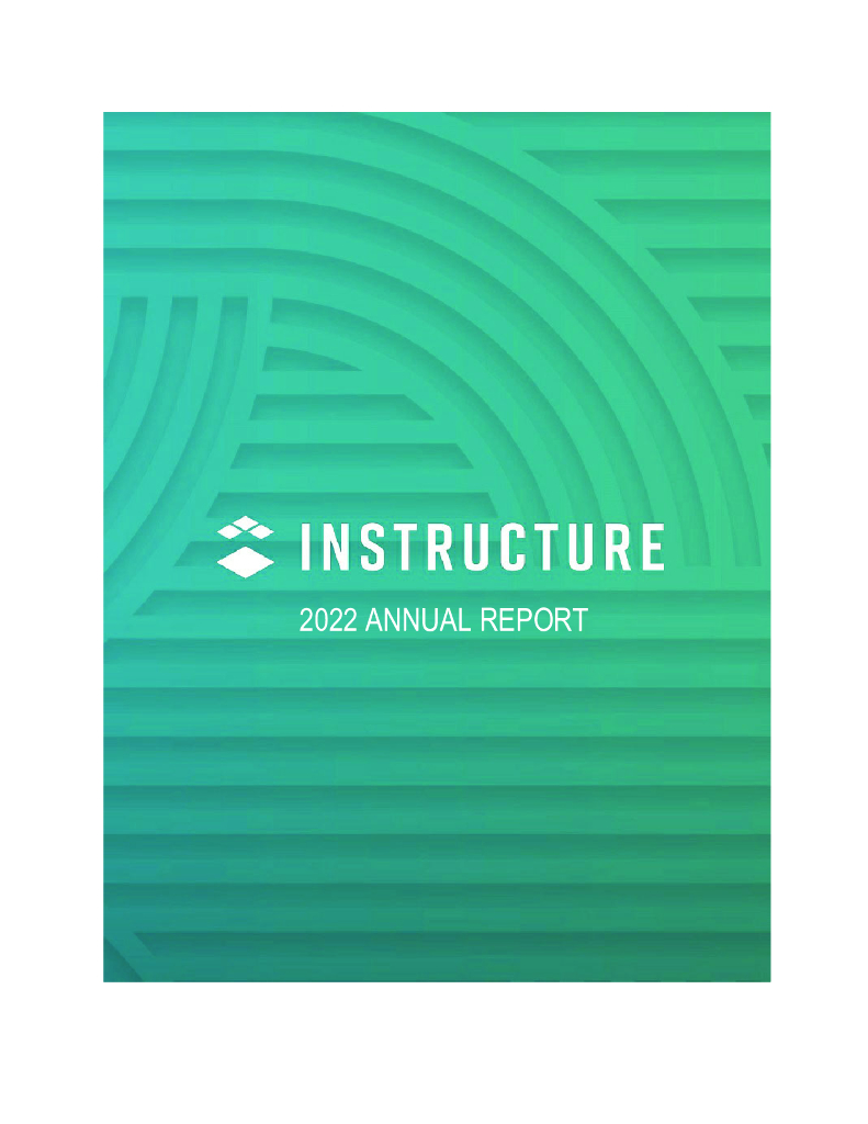 Instructure,Inc.（INST）2022财年年度报告（英文版）