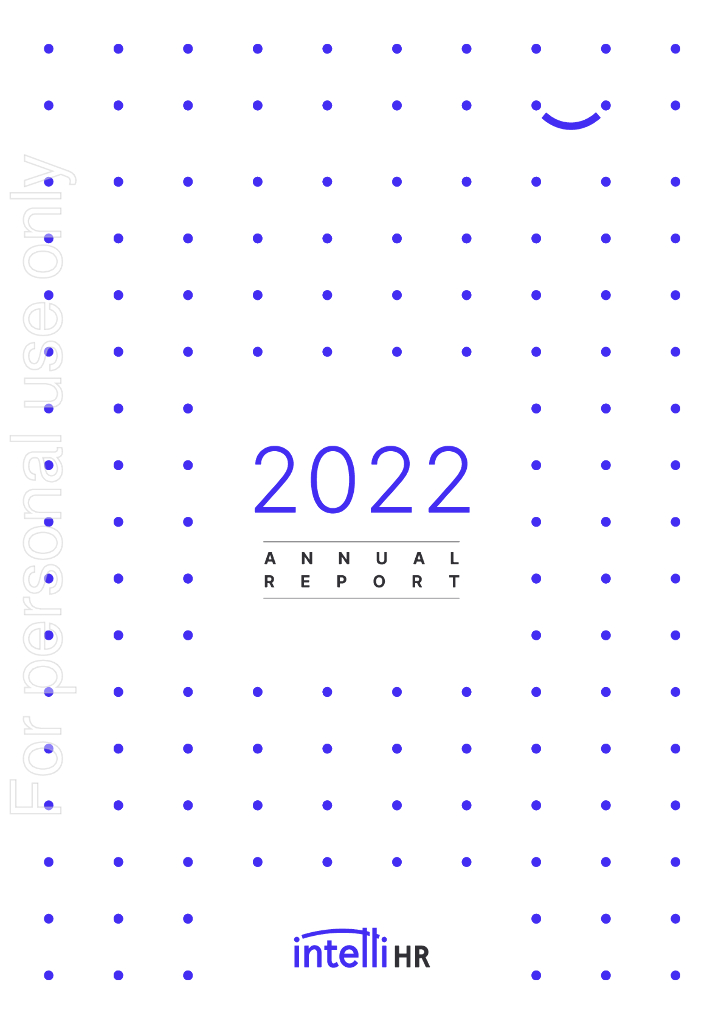 intelliHR（IHR）2022财年年度报告（英文版）