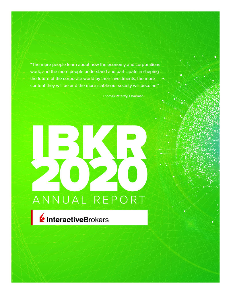 Interactive Brokers Group,Inc.（IBKR）2020财年年度报告（英文版）