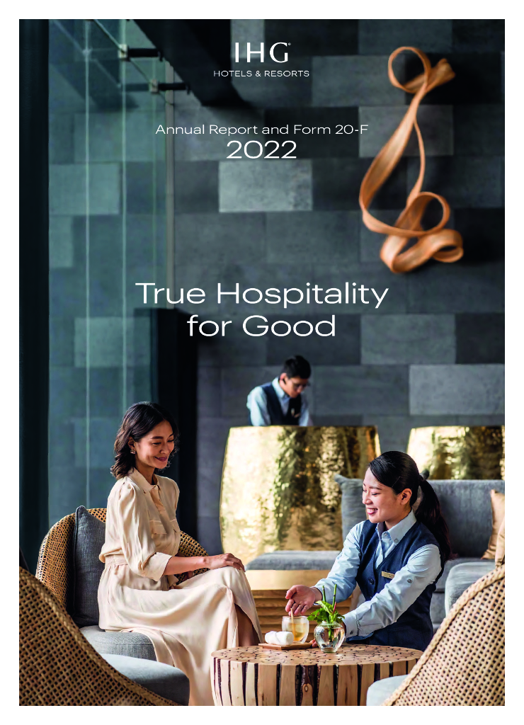 InterContinental Hotels Group PLC（IHG）2022财年年度报告（英文版）