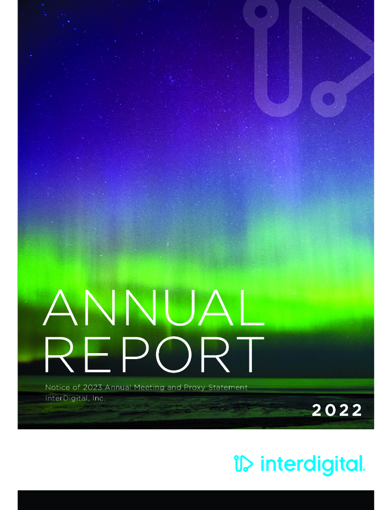 InterDigital Communications（IDCC）2022财年年度报告（英文版）