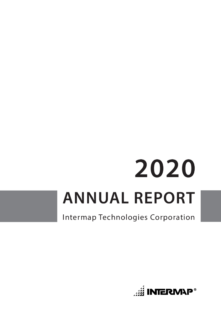 Intermap Technologies Corp.（IMP）2020财年年度报告（英文版）