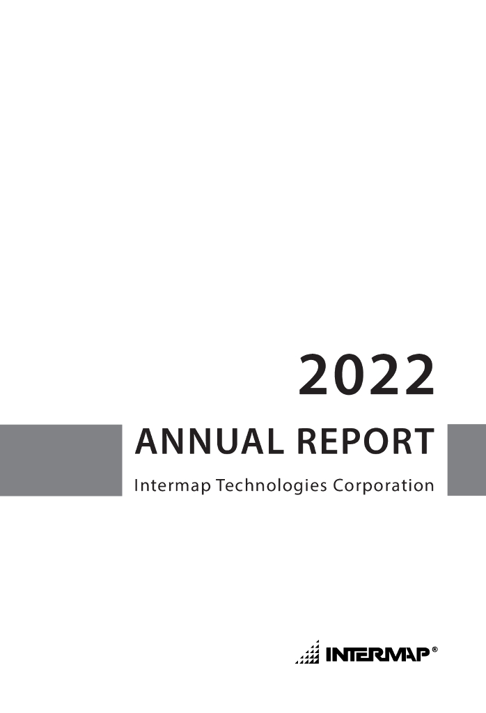 Intermap Technologies Corp.（IMP）2022财年年度报告（英文版）