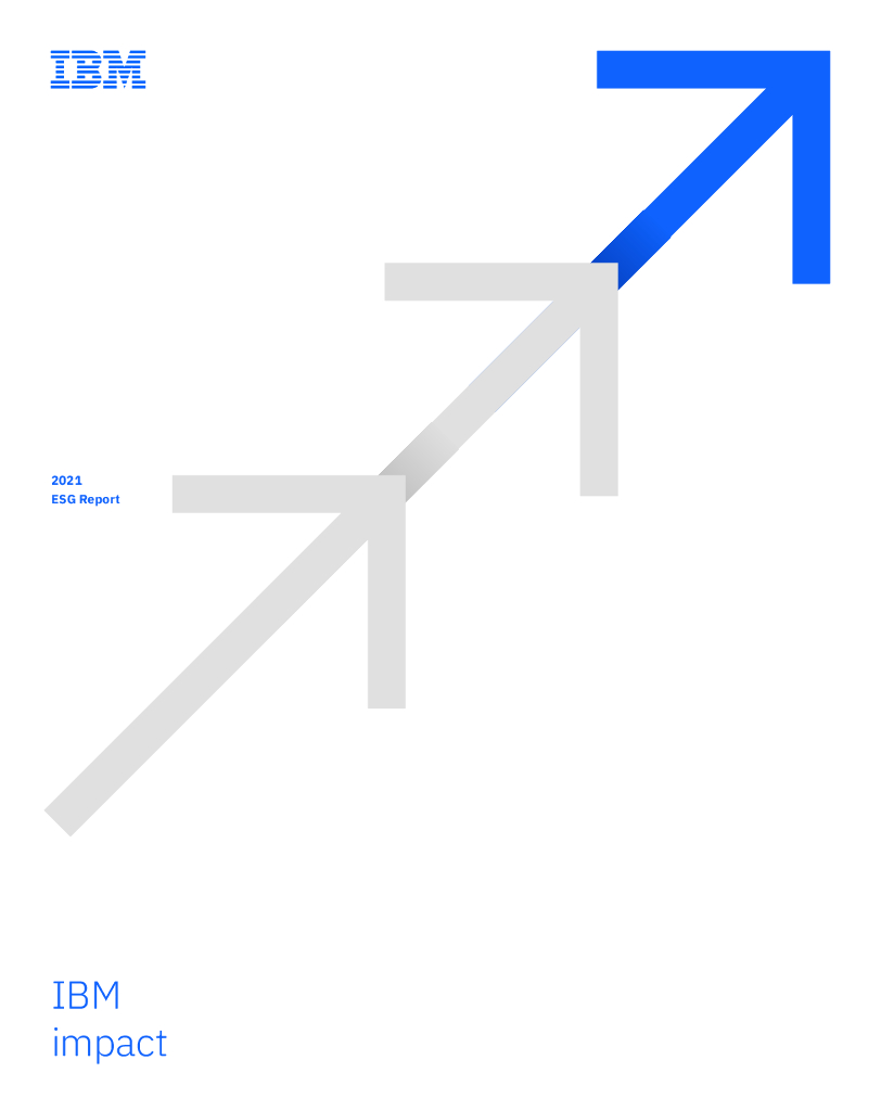 International Business Machines Corp.（IBM）2021年ESG报告（英文版）