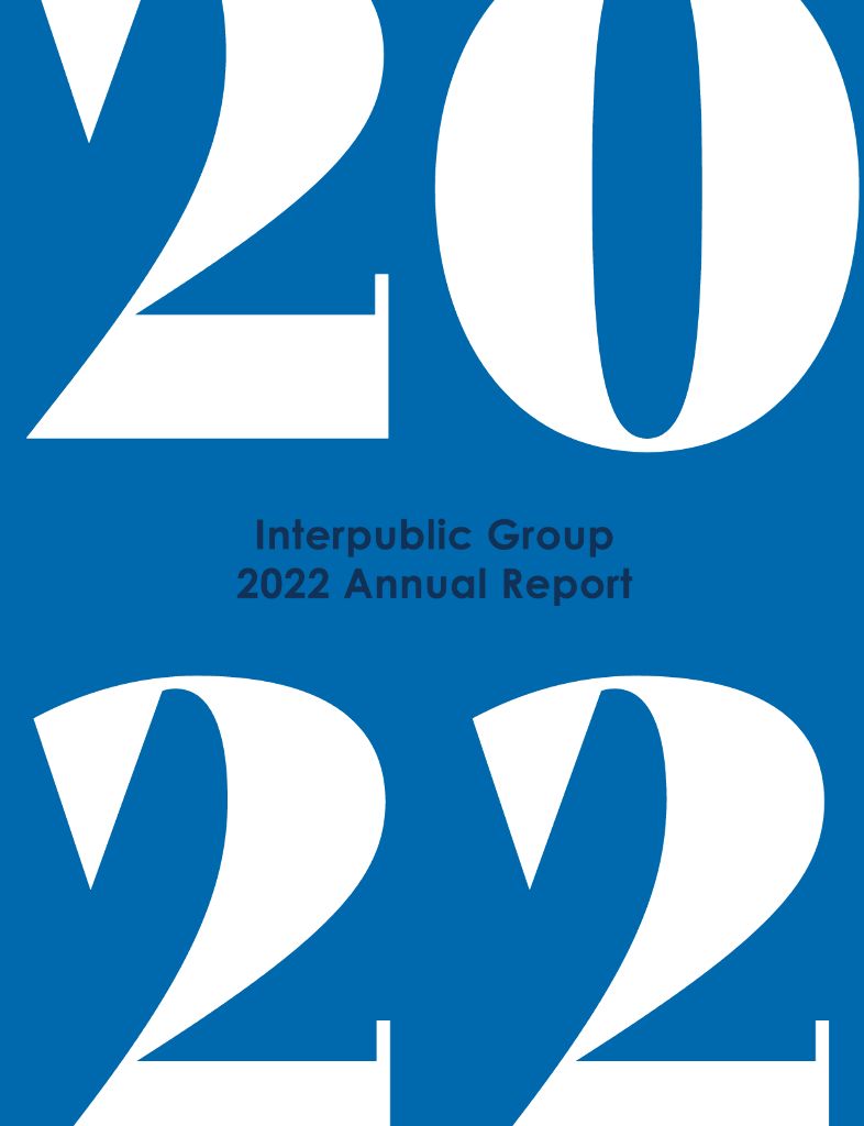 Interpublic Group（IPG）2022财年年度报告（英文版）