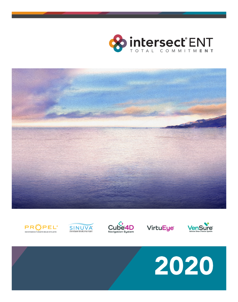 Intersect ENT Inc（XENT）2020财年年度报告（英文版）