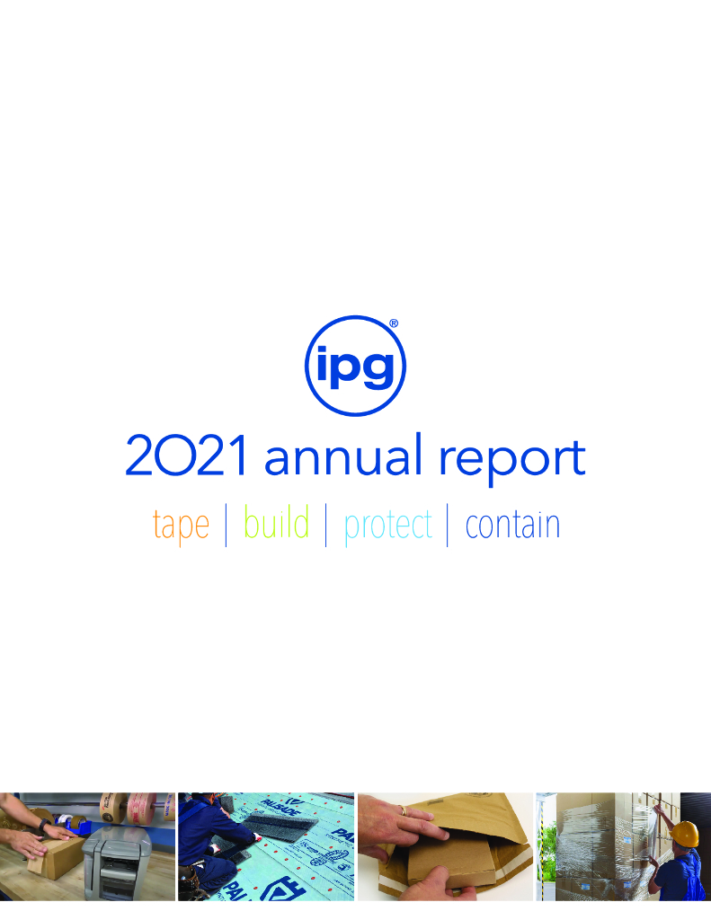 Intertape Polymer Group Inc.（ITP）2021财年年度报告（英文版）