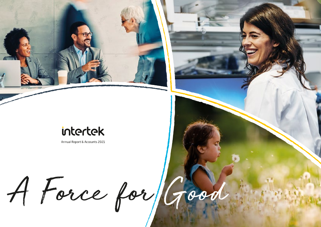 Intertek Group plc（ITRK）2021财年年度报告（英文版）