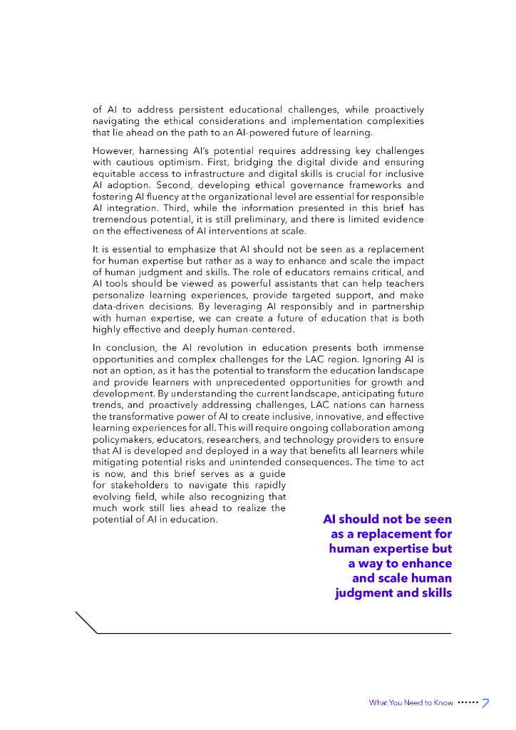 世界银行：2024教育中的人工智能革命报告：你需要知道的（英文版）_第7页