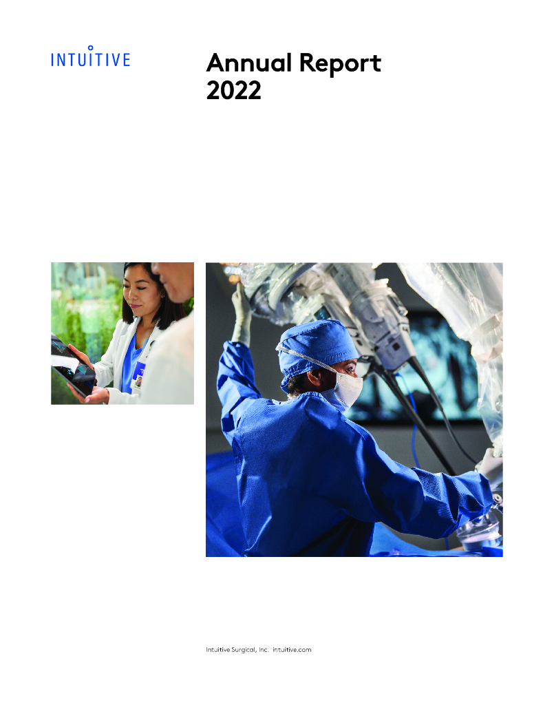 Intuitive Surgical,Inc.（ISRG）2022财年年度报告（英文版）