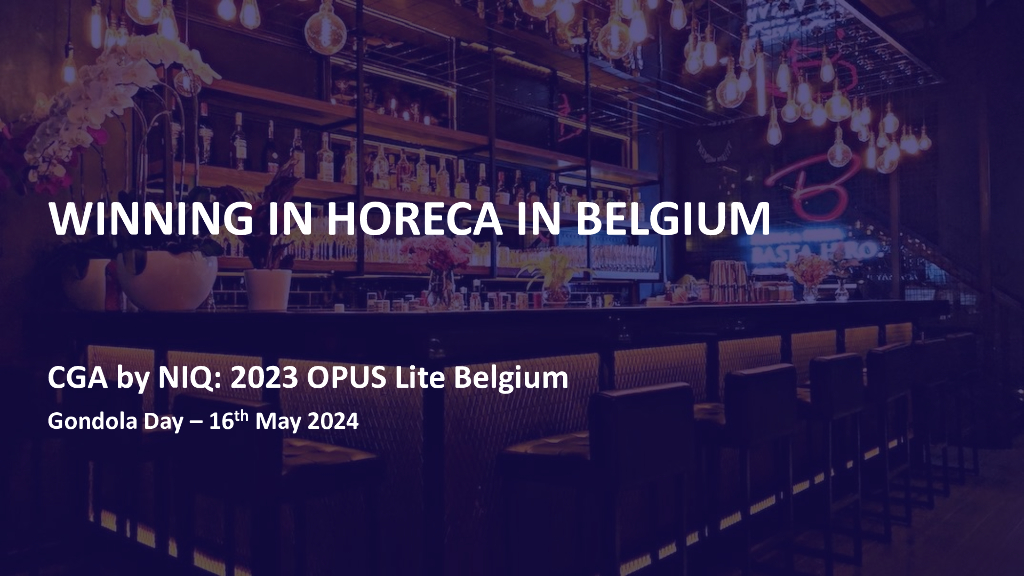 尼尔森IQ：2024年比利时酒店餐饮及配餐行业（Horeca）制胜策略报告（英文版）