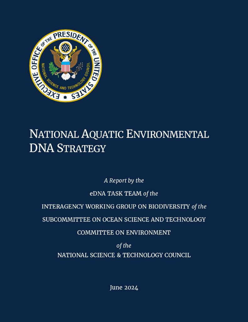 美国国家科学技术委员会：2024国家水生DNA战略报告（英文版）