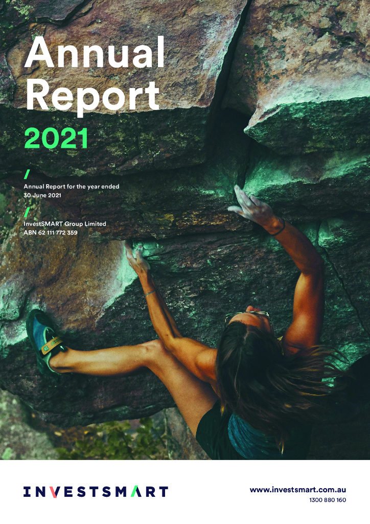 InvestSMART Group Limited（INV）2021财年年度报告（英文版）