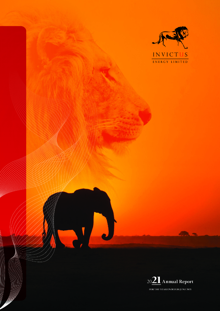 Invictus Energy Limited（IVZ）2021财年年度报告（英文版）