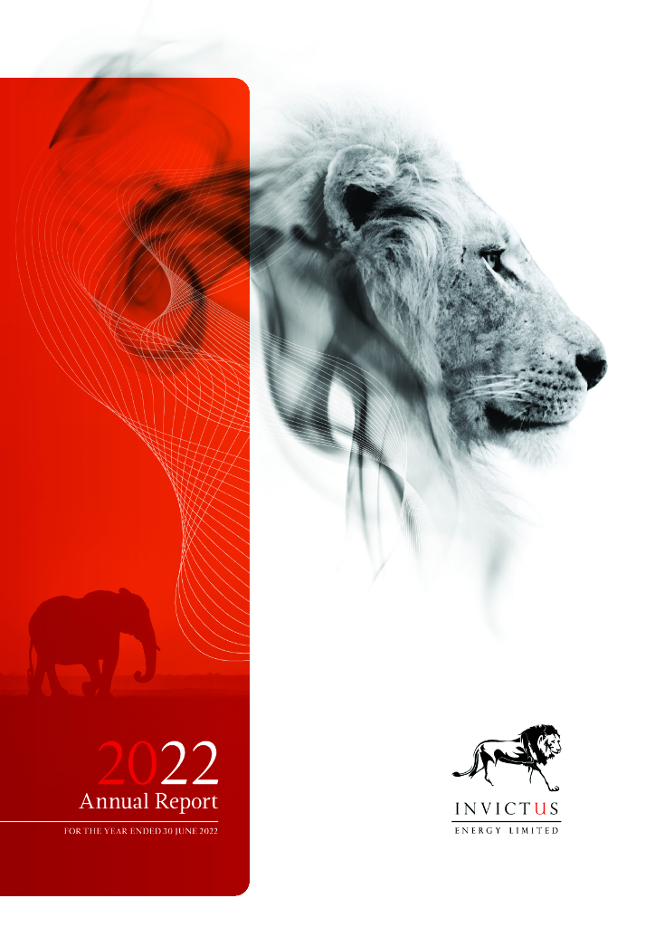 Invictus Energy Limited（IVZ）2022财年年度报告（英文版）
