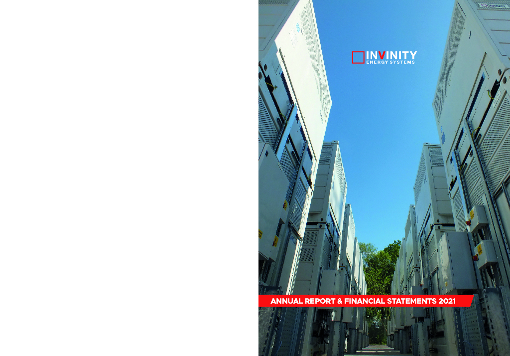Invinity Energy Systems（IES）2021财年年度报告（英文版）