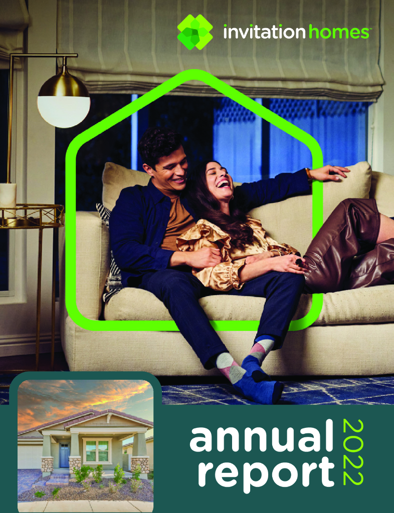 Invitation Homes Inc.（INVH）2022财年年度报告（英文版）