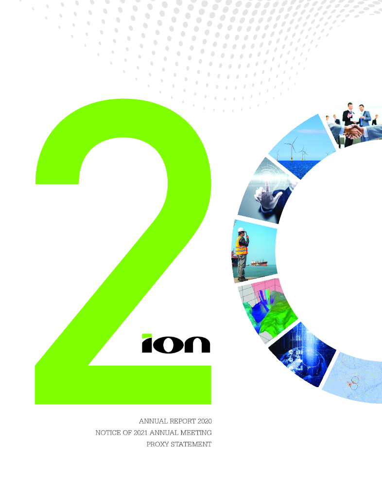 Ion Geophysical Corp（IO）2020财年年度报告（英文版）