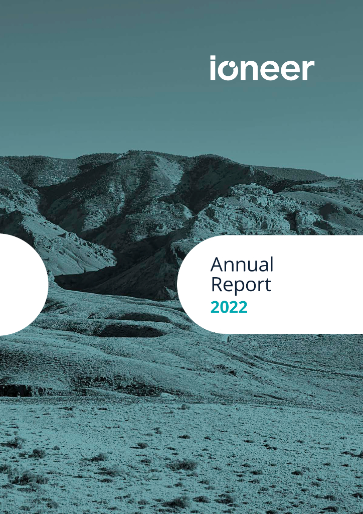 ioneer Ltd（INR）2022财年年度报告（英文版）