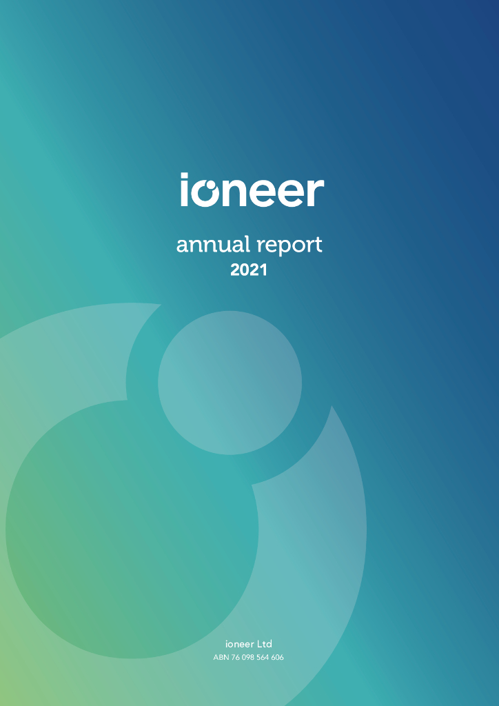 ioneer Ltd（INR）2021财年年度报告（英文版）