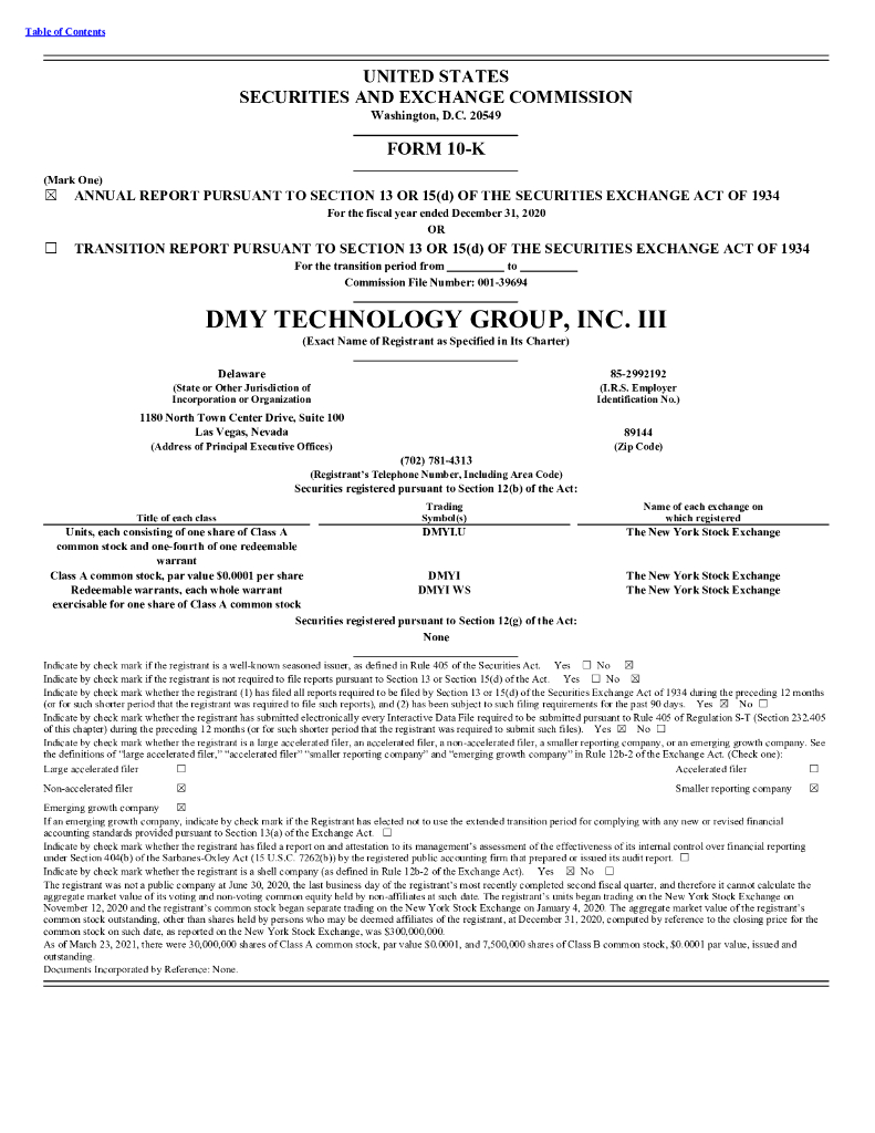 IonQ,Inc.（IONQ）2020财年年度报告（英文版）